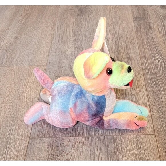 Peaceables Planet Tie Dye Chihuahua Bean Bag Dog Cheech Mexico Plush 7.5" - Picture 4 of 12